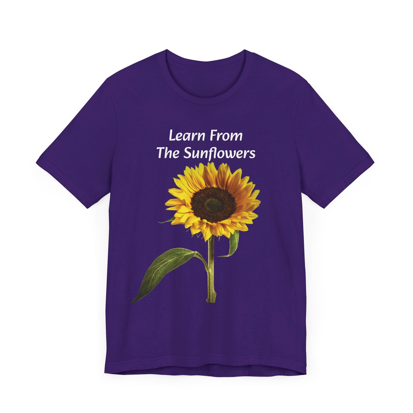 "Sunflower - Rise" Unisex Jersey Short Sleeve Tee 3