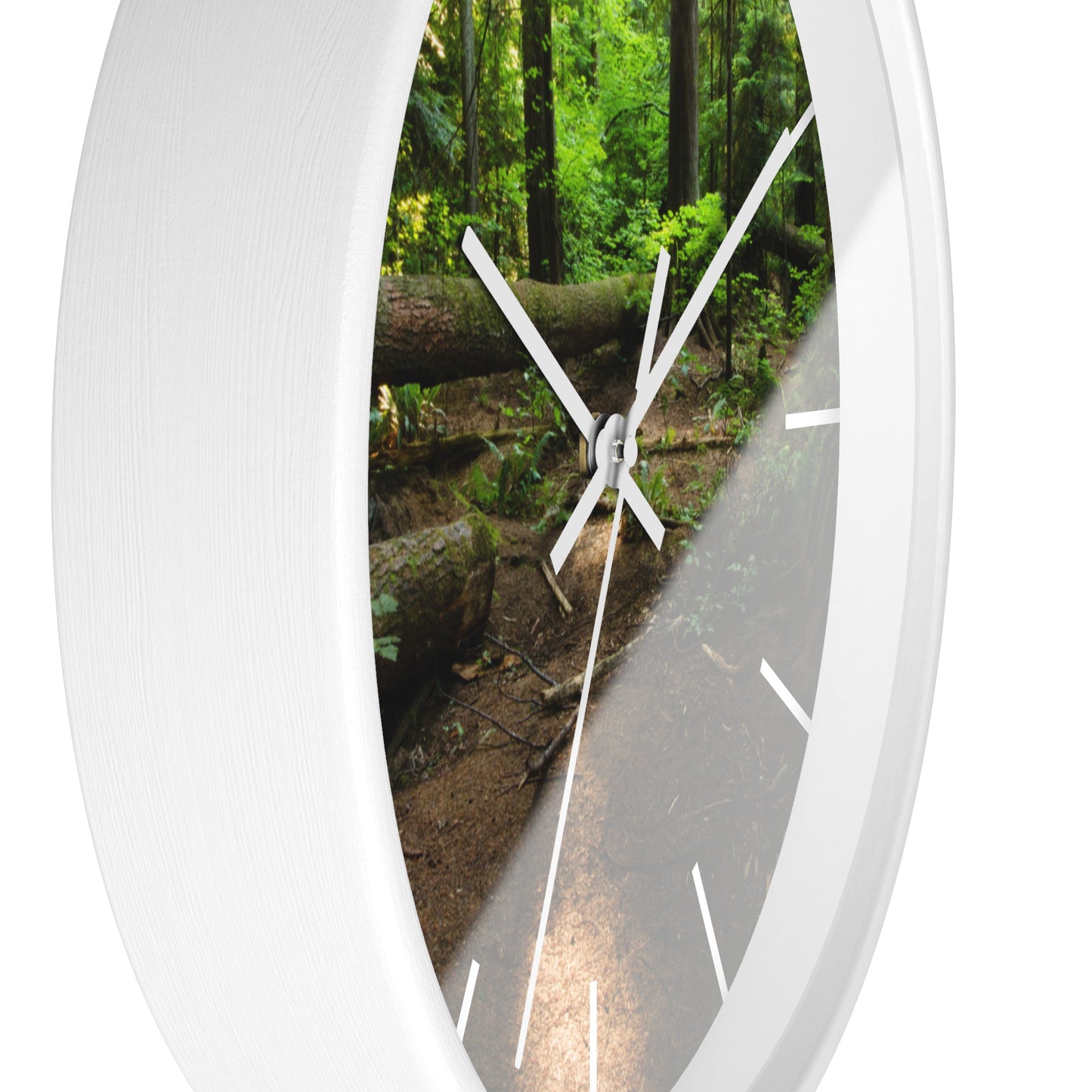 "Fallen Tree" Wall Clock