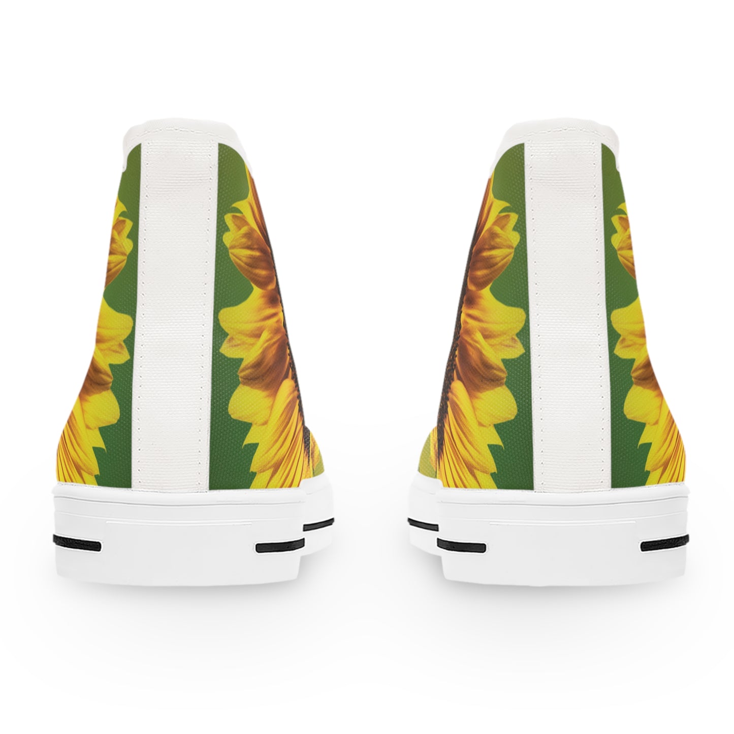 "Sunflower" Women's High Top Sneakers