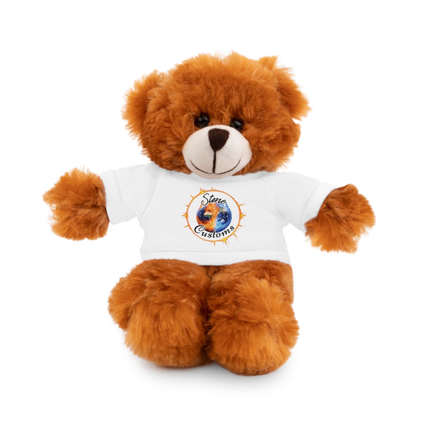 "Stone Customs" Stuffed Animals with Logo Tee