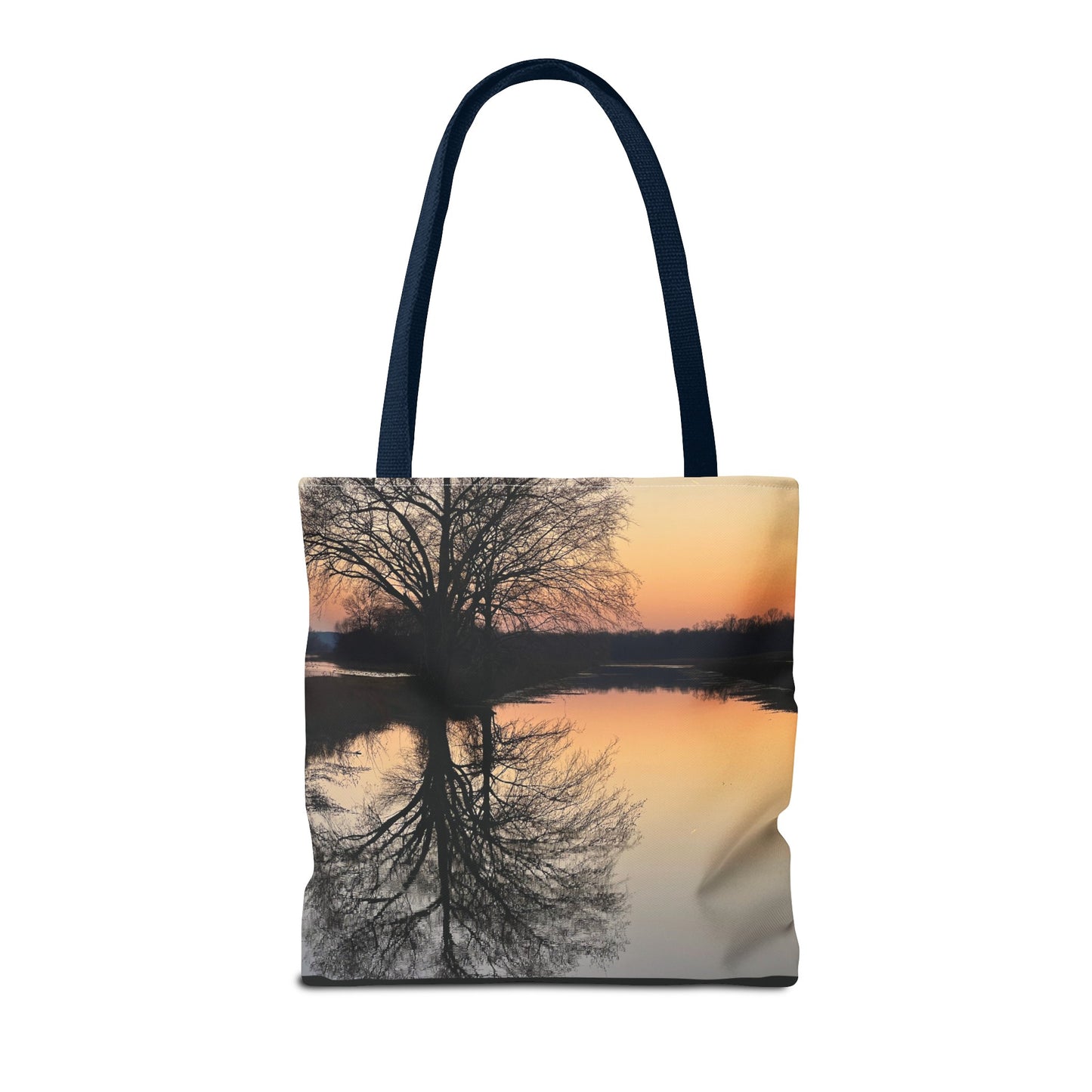 “Reflection At Sunset” Tote Bag (AOP)