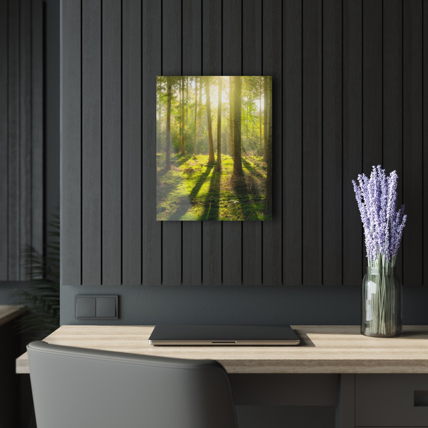 “Mossy Woodland” Acrylic Prints (French Cleat Hanging)