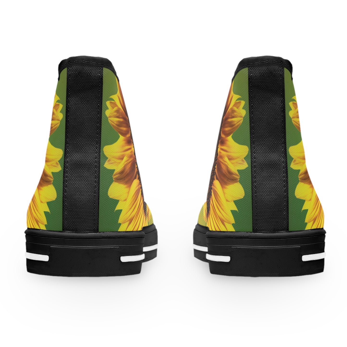 "Sunflower" Women's High Top Sneakers