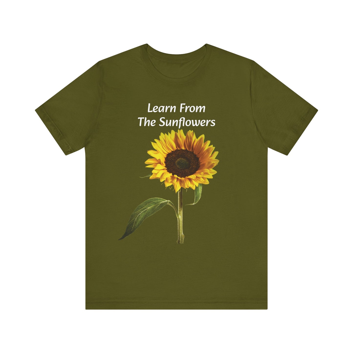 "Sunflower - Rise" Unisex Jersey Short Sleeve Tee 2