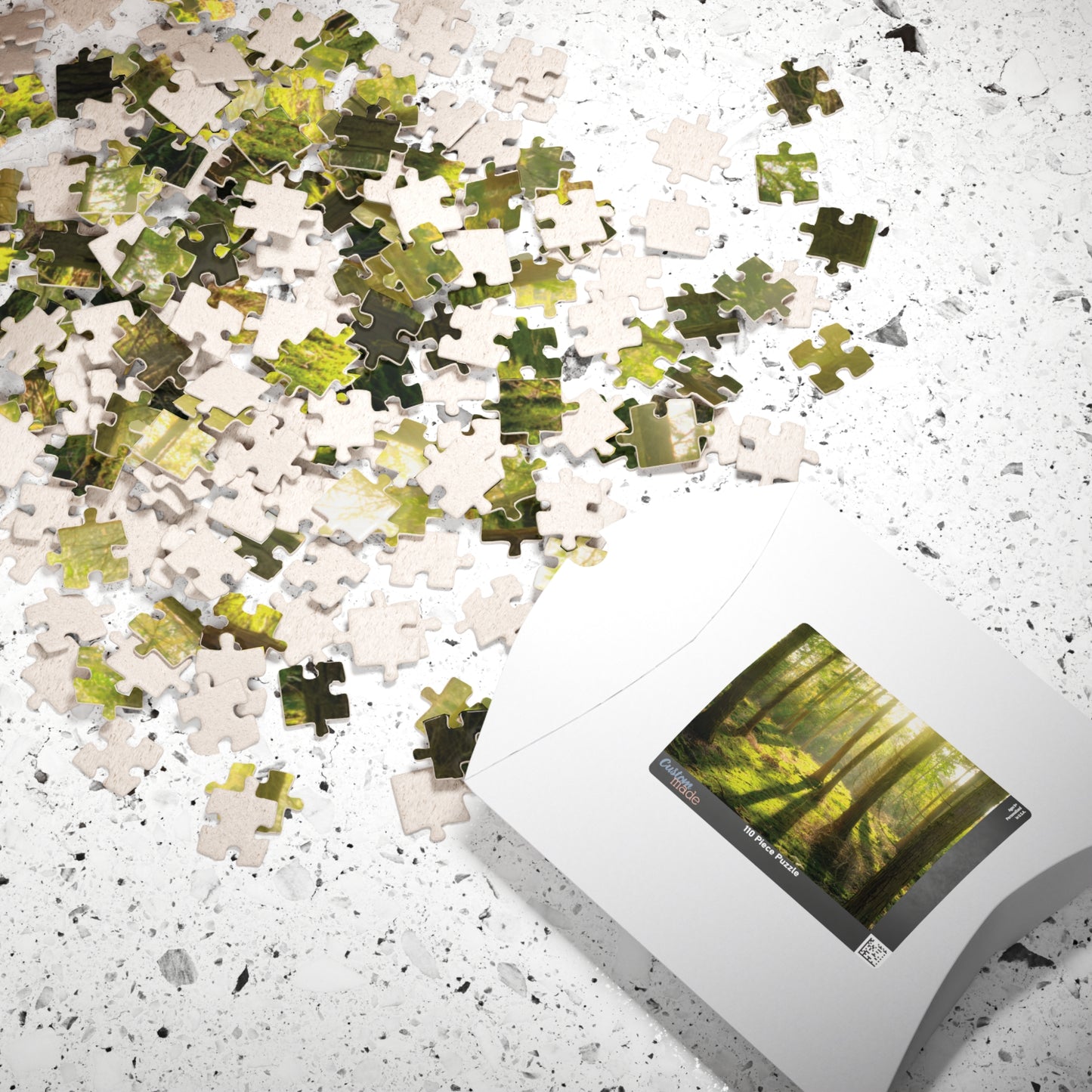 Horizontal "Mossy Woodland" Puzzle (110, 252, 520, 1014-piece)