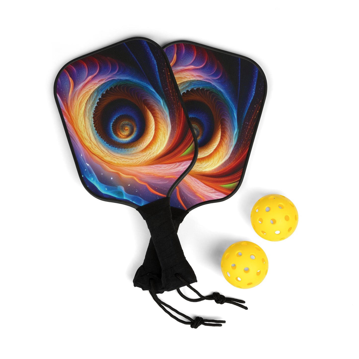 "Cosmic Spiral" Pickleball Kit