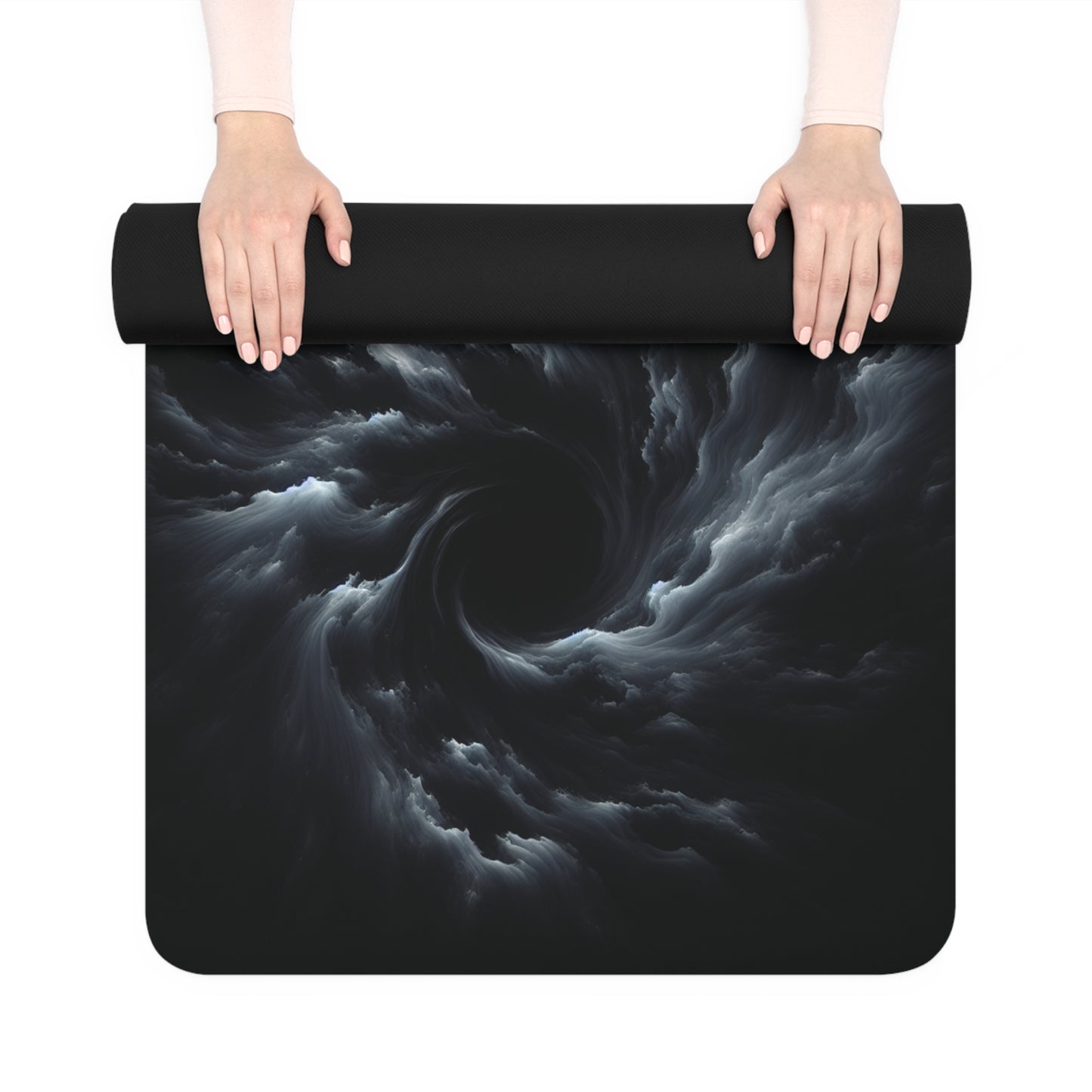 Rubber Yoga Mat - (Logo Vortex)