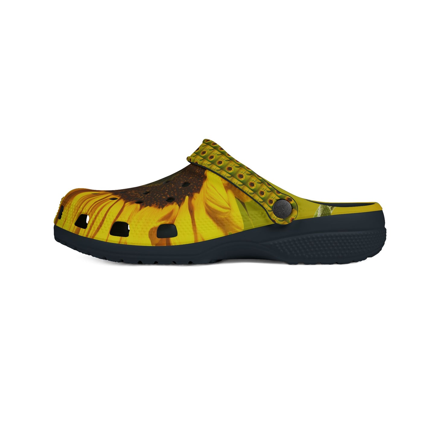 "Sunflower" EVA Foam Rubber Shoes (AOP)