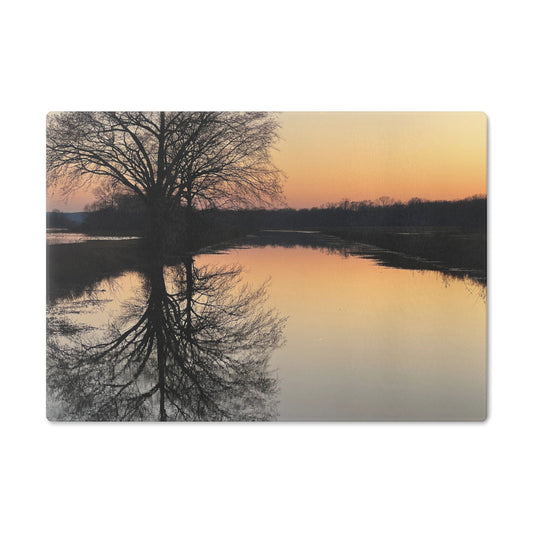 "Reflections At Sunset" Cutting Board