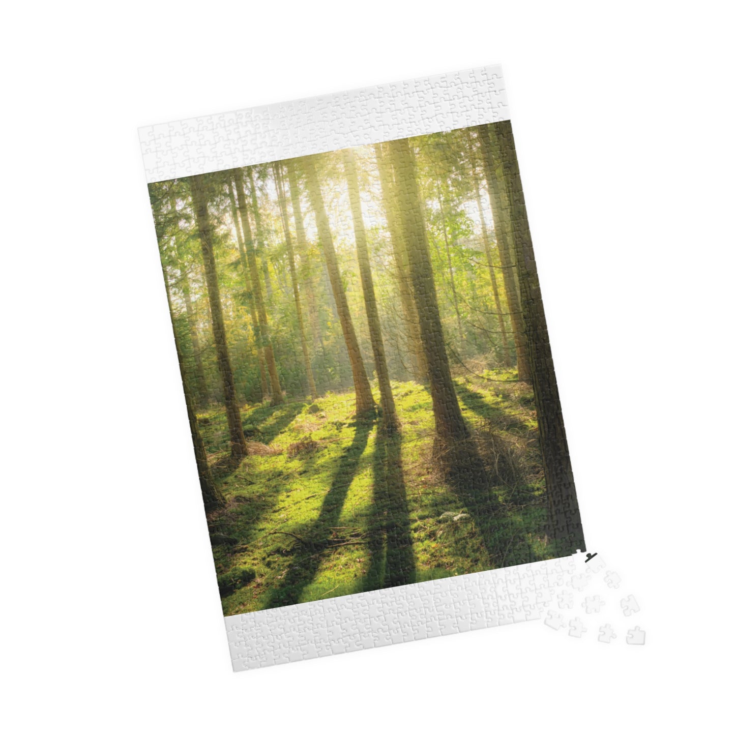 Vertical "Mossy Woodland" Puzzle (110, 252, 520, 1014-piece)