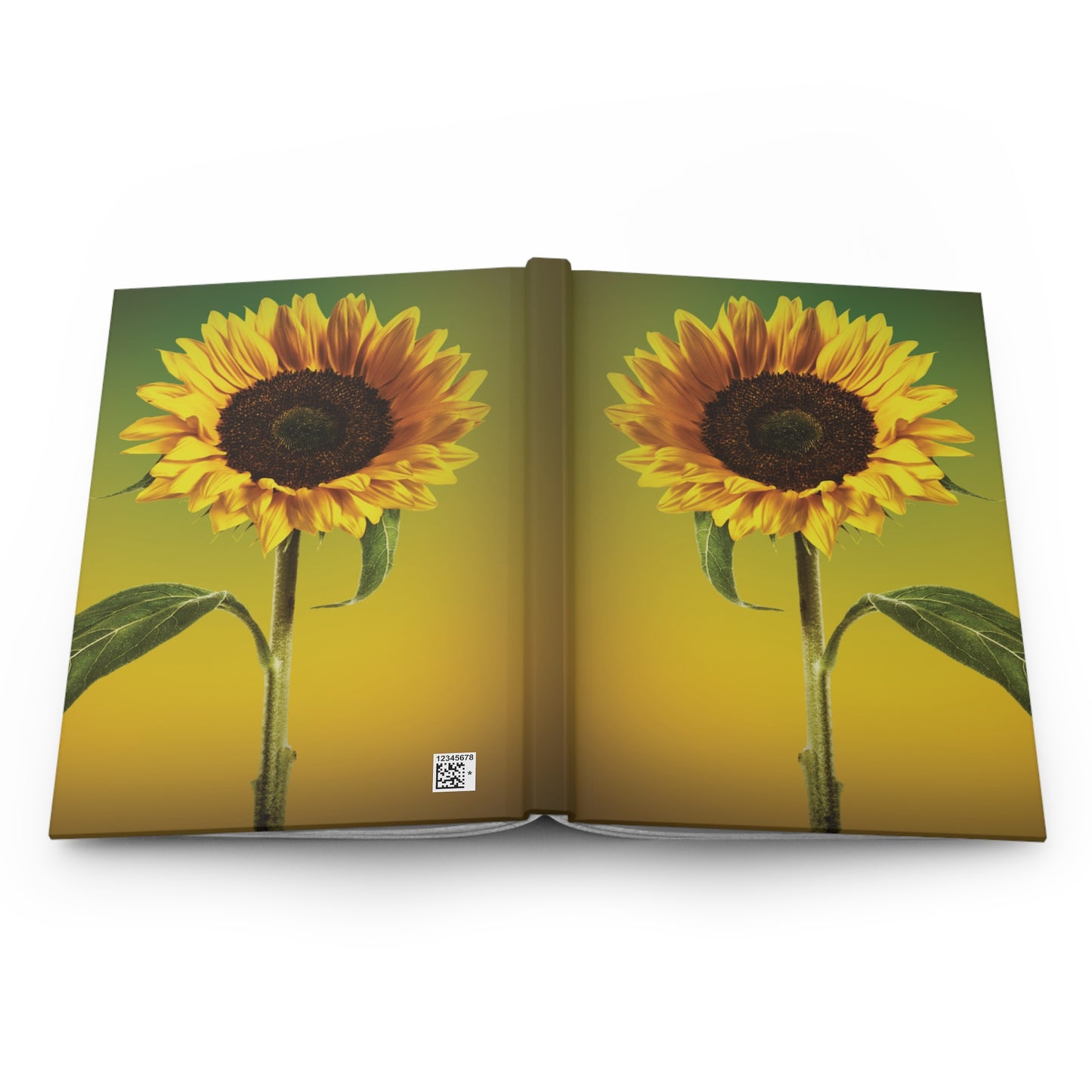 "Sunflower" Hardcover Journal Matte