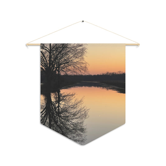 “Reflection At Sunset” Pennant