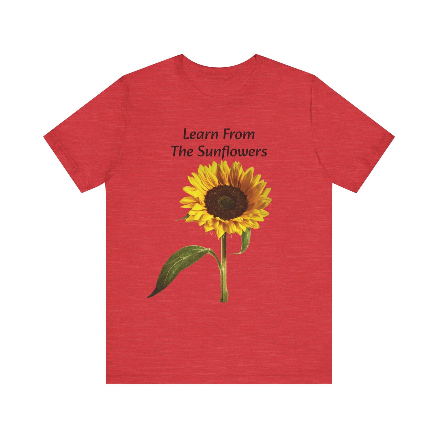 "Sunflower - Rise" Unisex Jersey Short Sleeve Tee 1