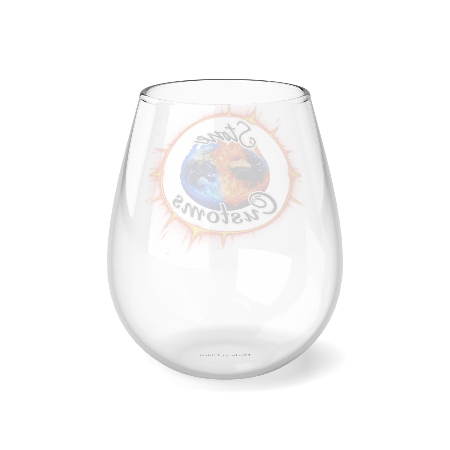 "Stone Customs" Stemless Wine Glass, 11.75oz