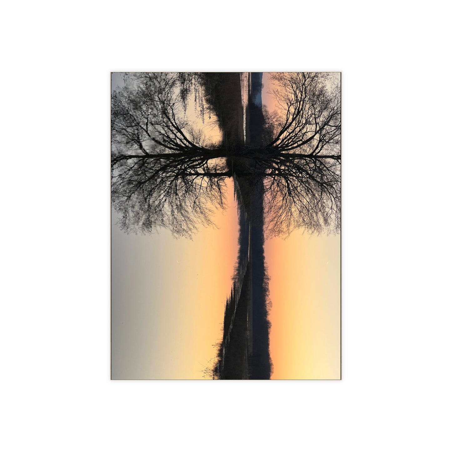 “Reflection At Sunset” Ceramic Photo Tile