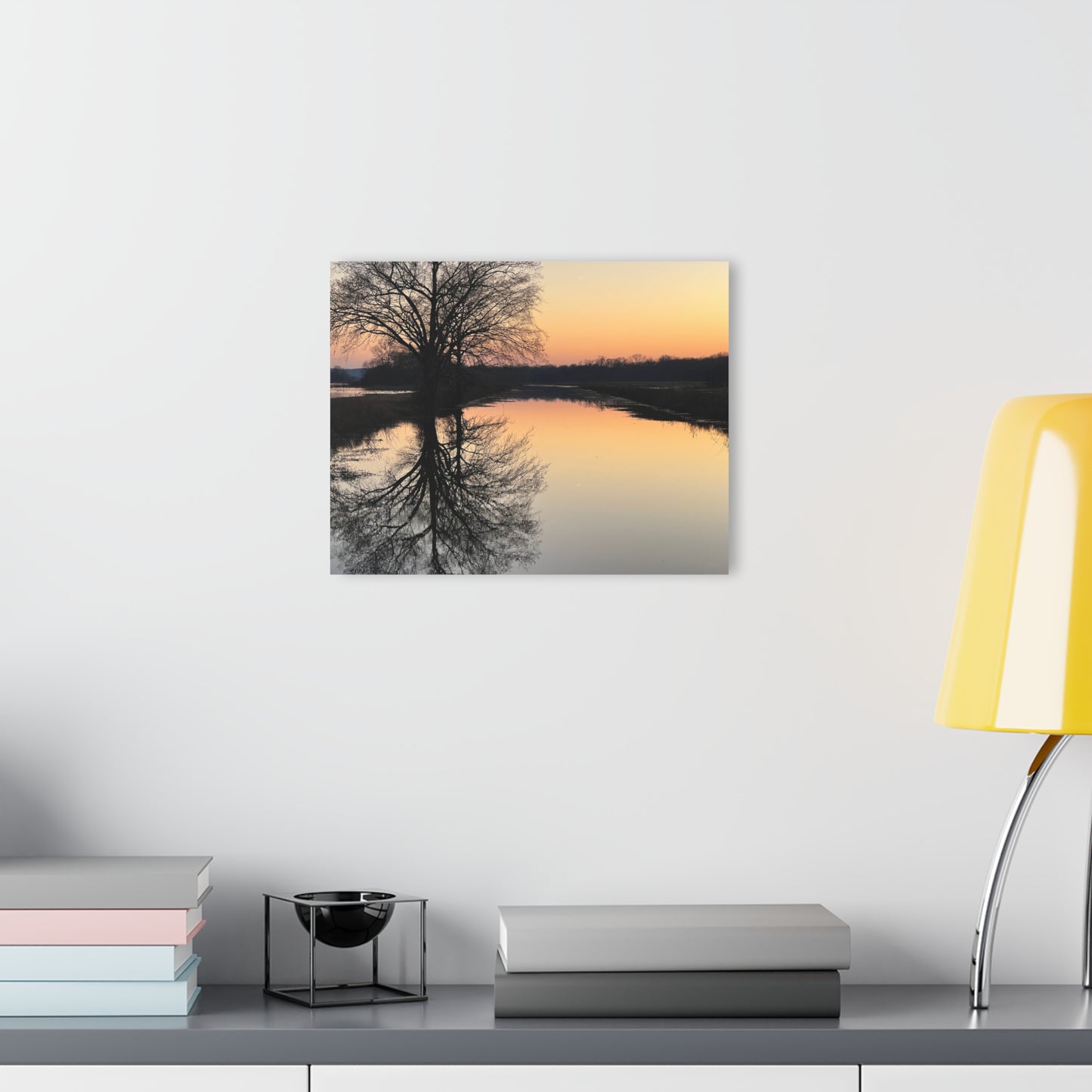 “Reflection At Sunset” Acrylic Prints (French Cleat Hanging)