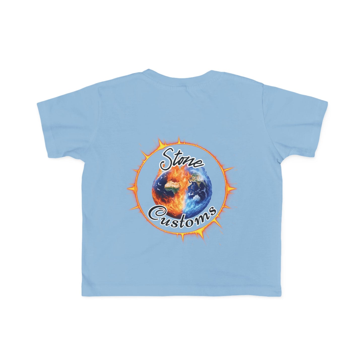 "Relax" Toddler's Fine Jersey Tee w/Logo on Back