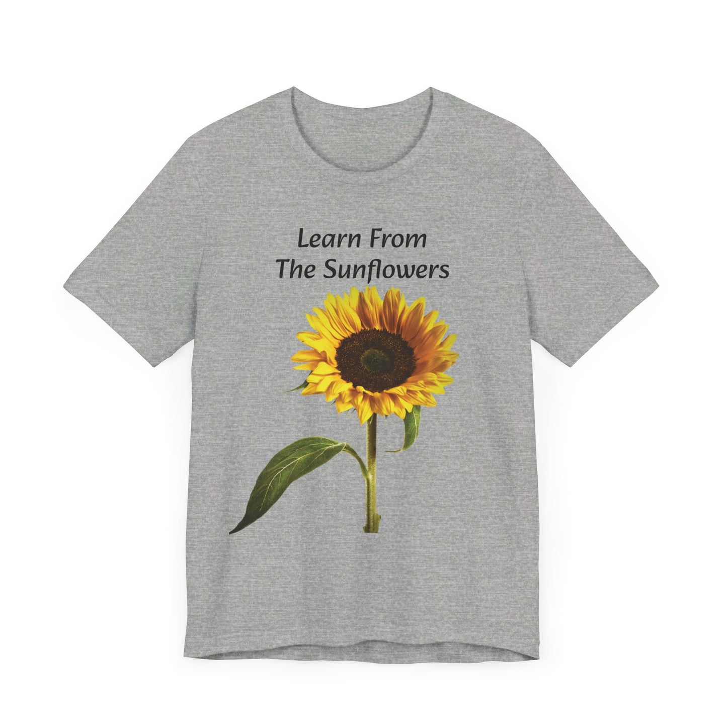 "Sunflower - Rise" Unisex Jersey Short Sleeve Tee 1