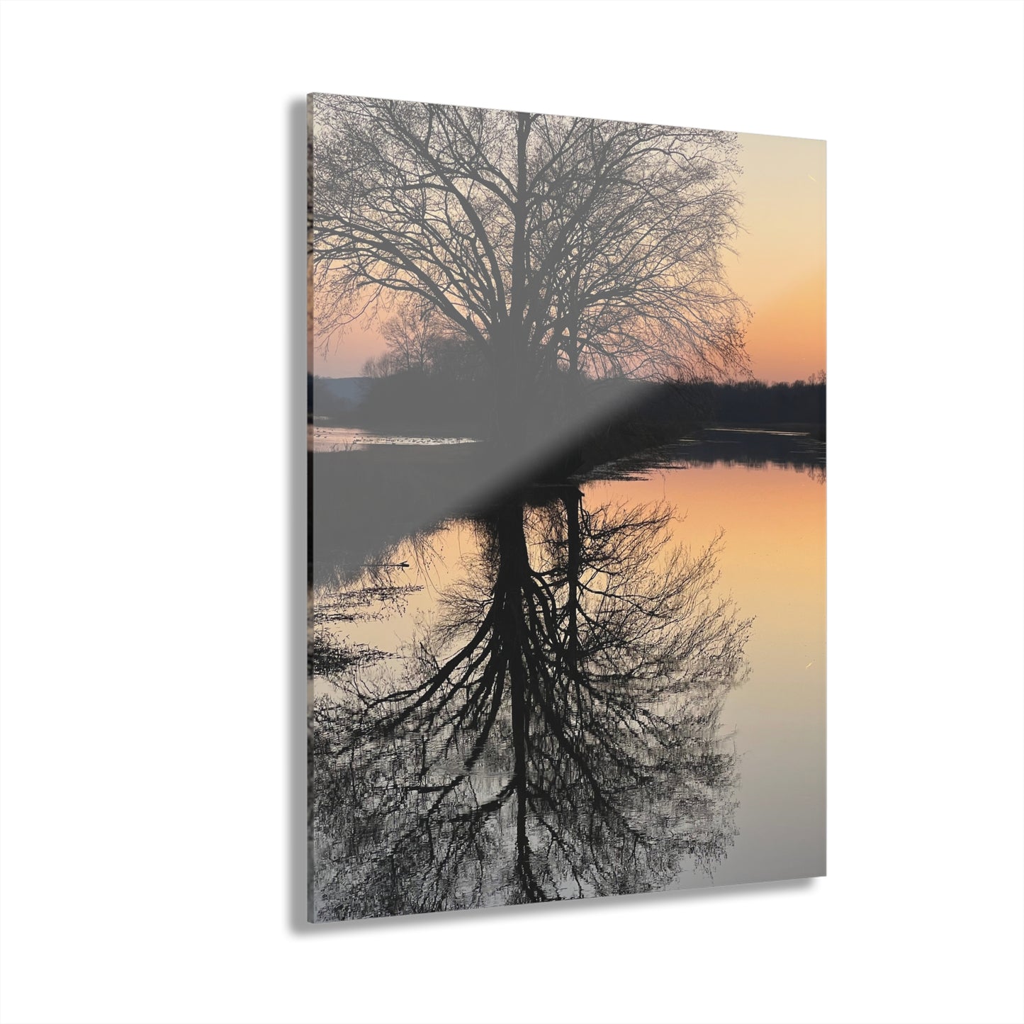 “Reflection At Sunset” Acrylic Prints (French Cleat Hanging)