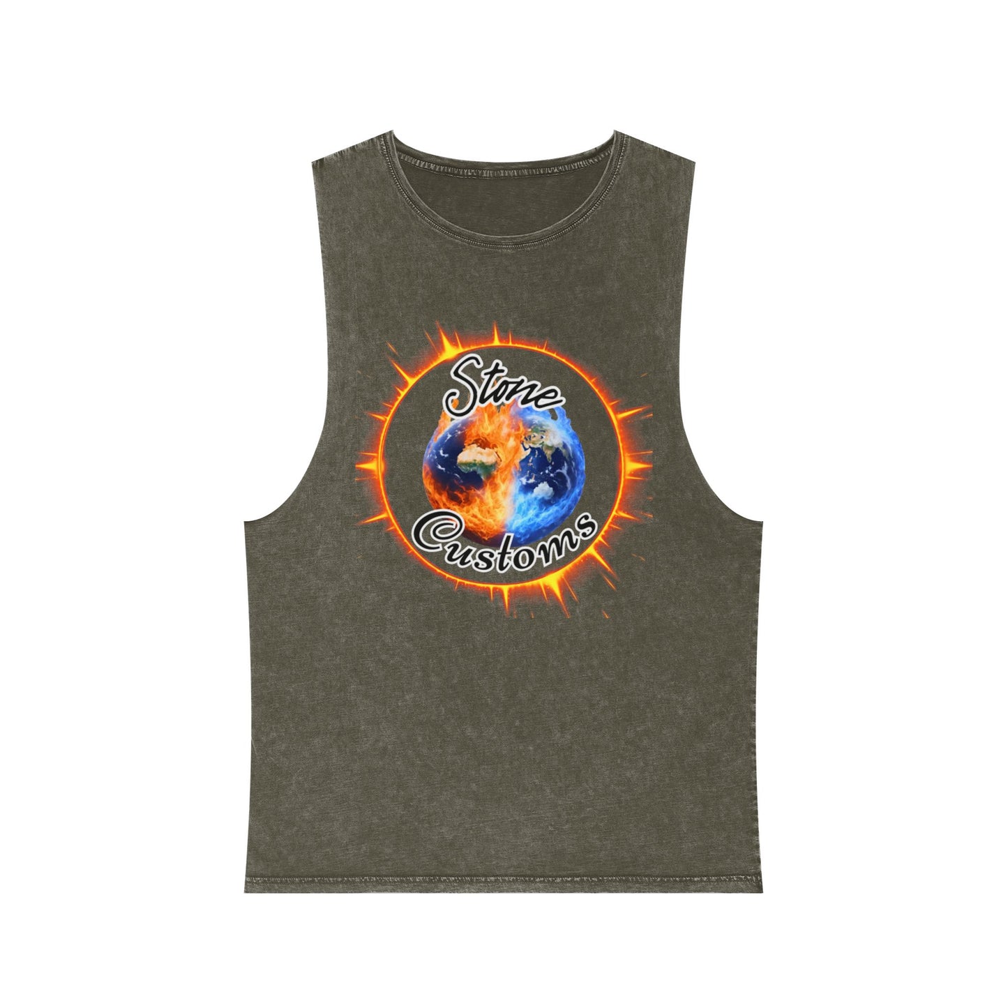 "Stone Customs" Unisex Stonewash Tank Top