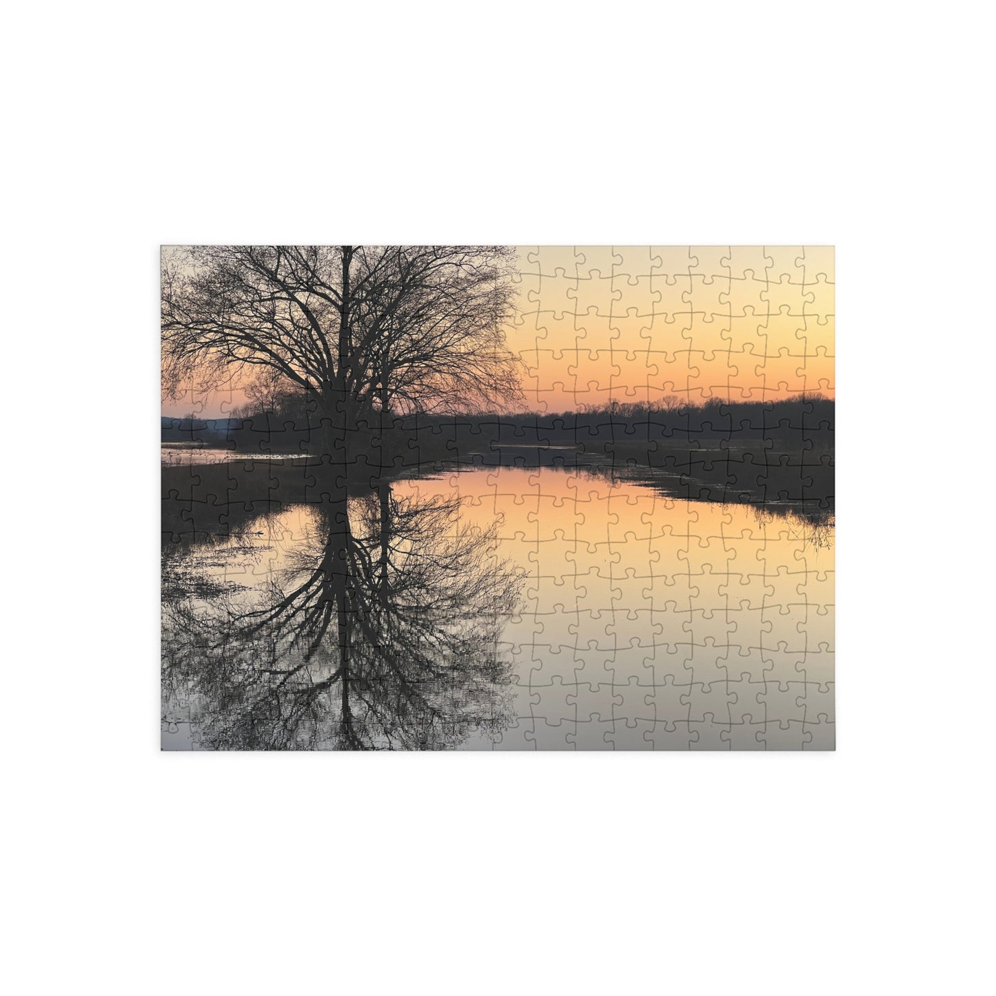 “Reflection At Sunset” Puzzle (96, 252, 500, 1000-Piece)