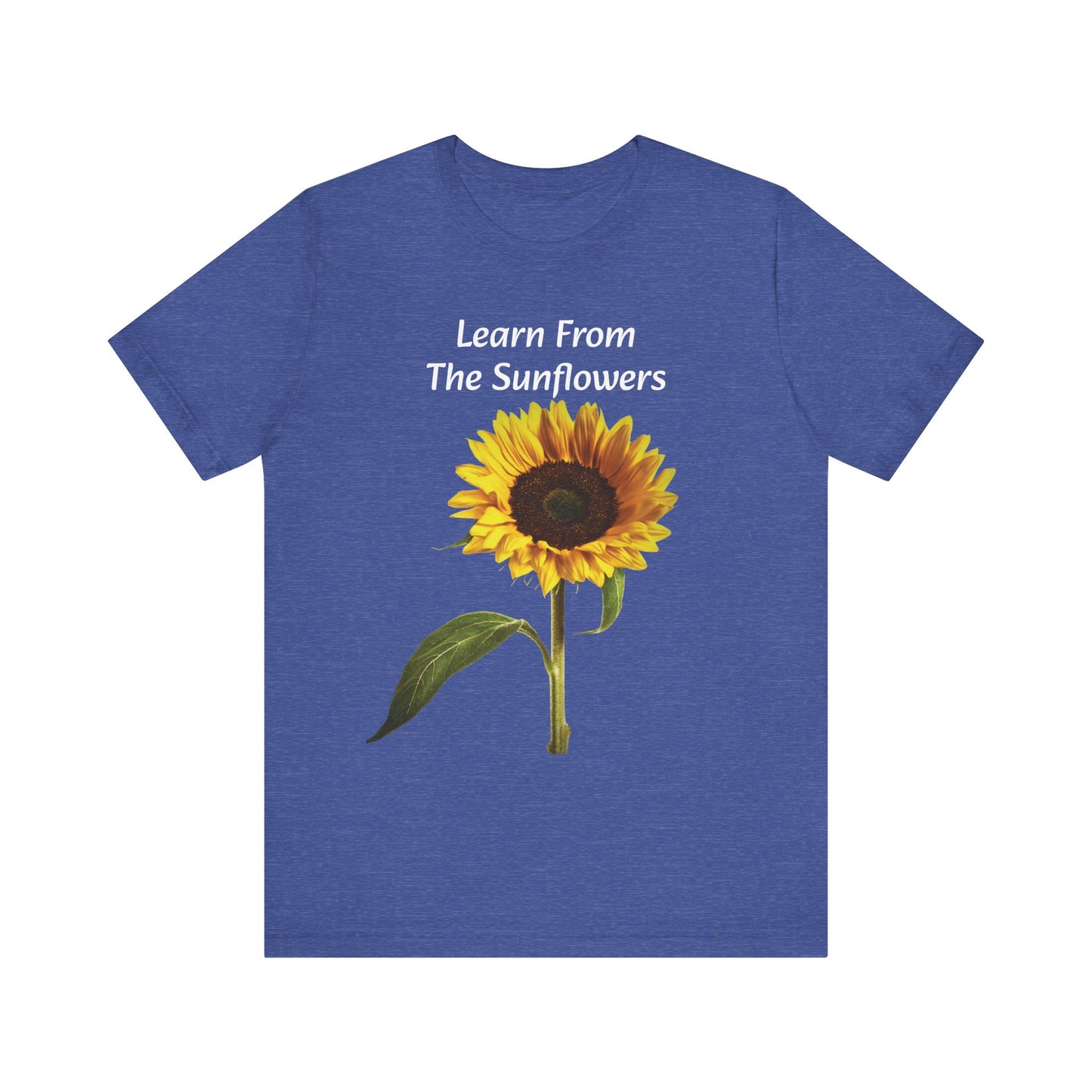 "Sunflower - Rise" Unisex Jersey Short Sleeve Tee 3