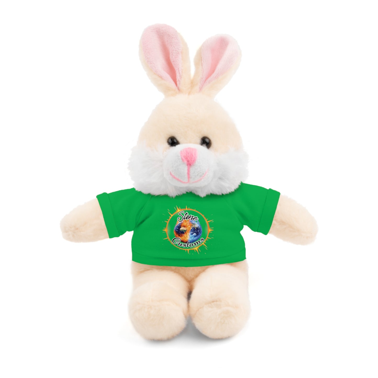 "Stone Customs" Stuffed Animals with Logo Tee
