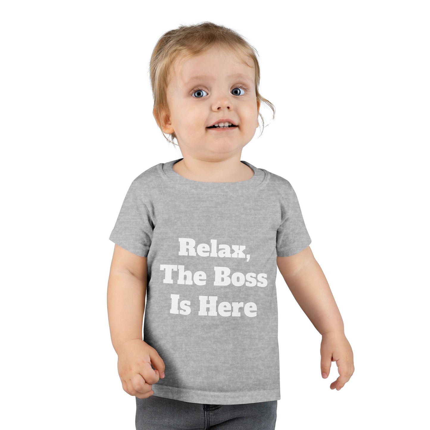 "Relax" Toddler T-shirt w/Logo on Back
