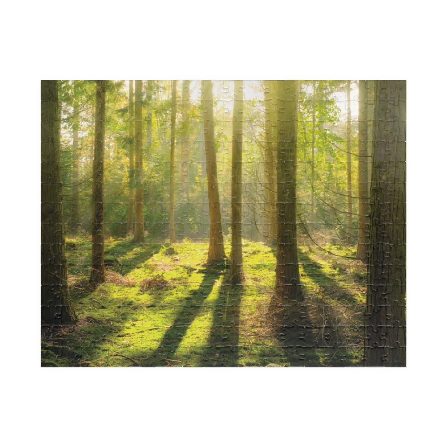 Horizontal "Mossy Woodland" Puzzle (110, 252, 520, 1014-piece)