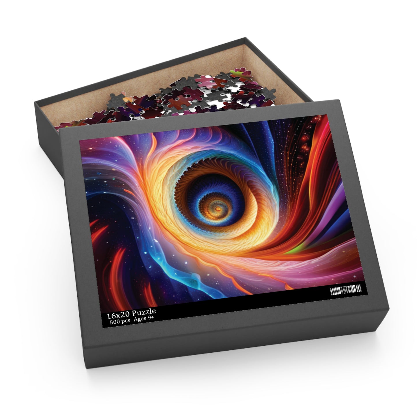 "Cosmic Spiral" Puzzle (120, 252, 500-Piece)