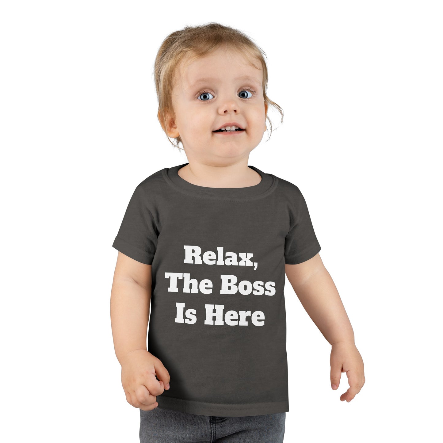 "Relax" Toddler T-shirt w/Logo on Back