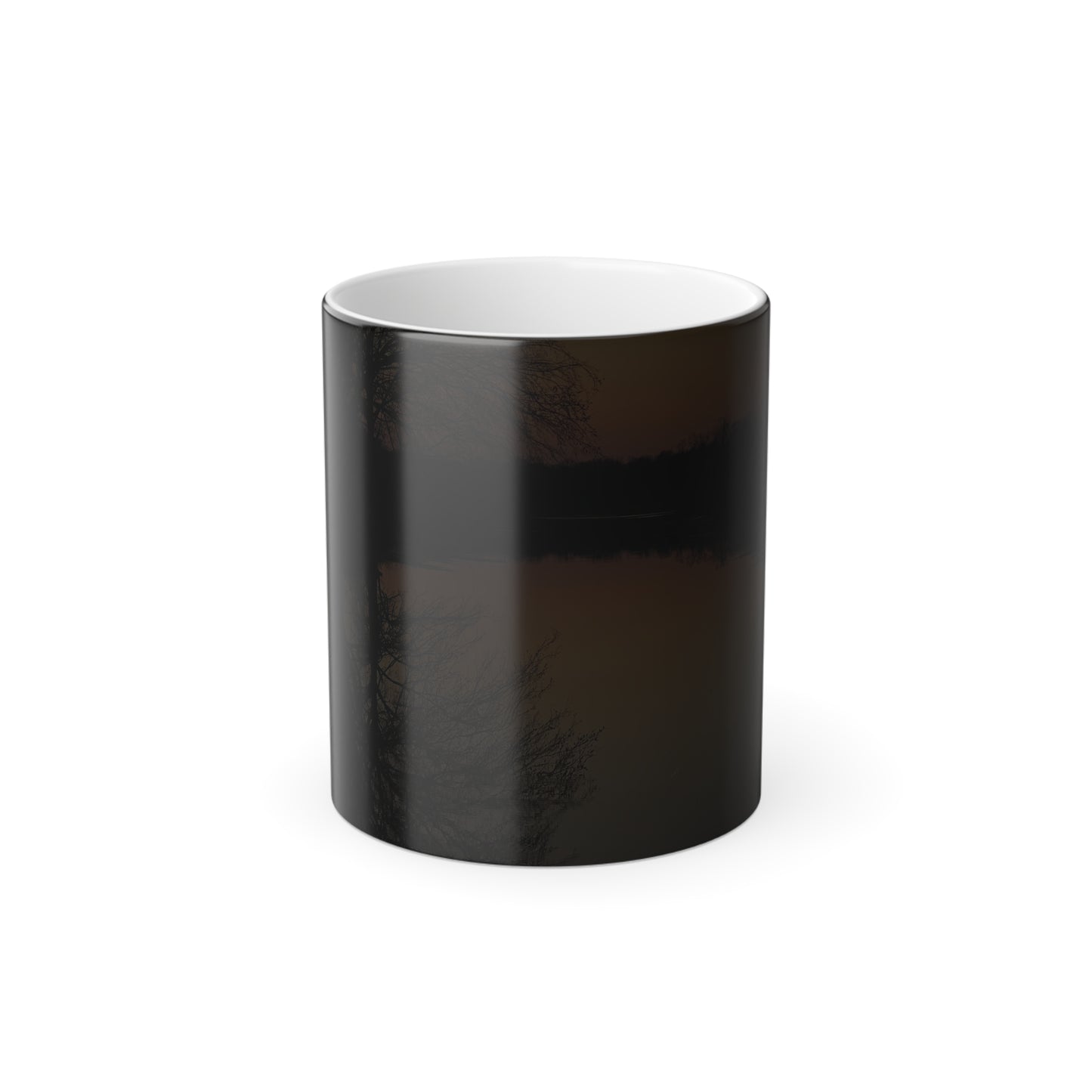 “Reflection At Sunset” Color Morphing Mug, 11oz