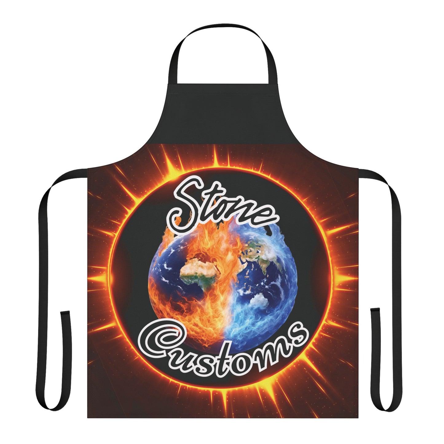 "Stone Customs" Apron, 5-Color Straps (AOP)