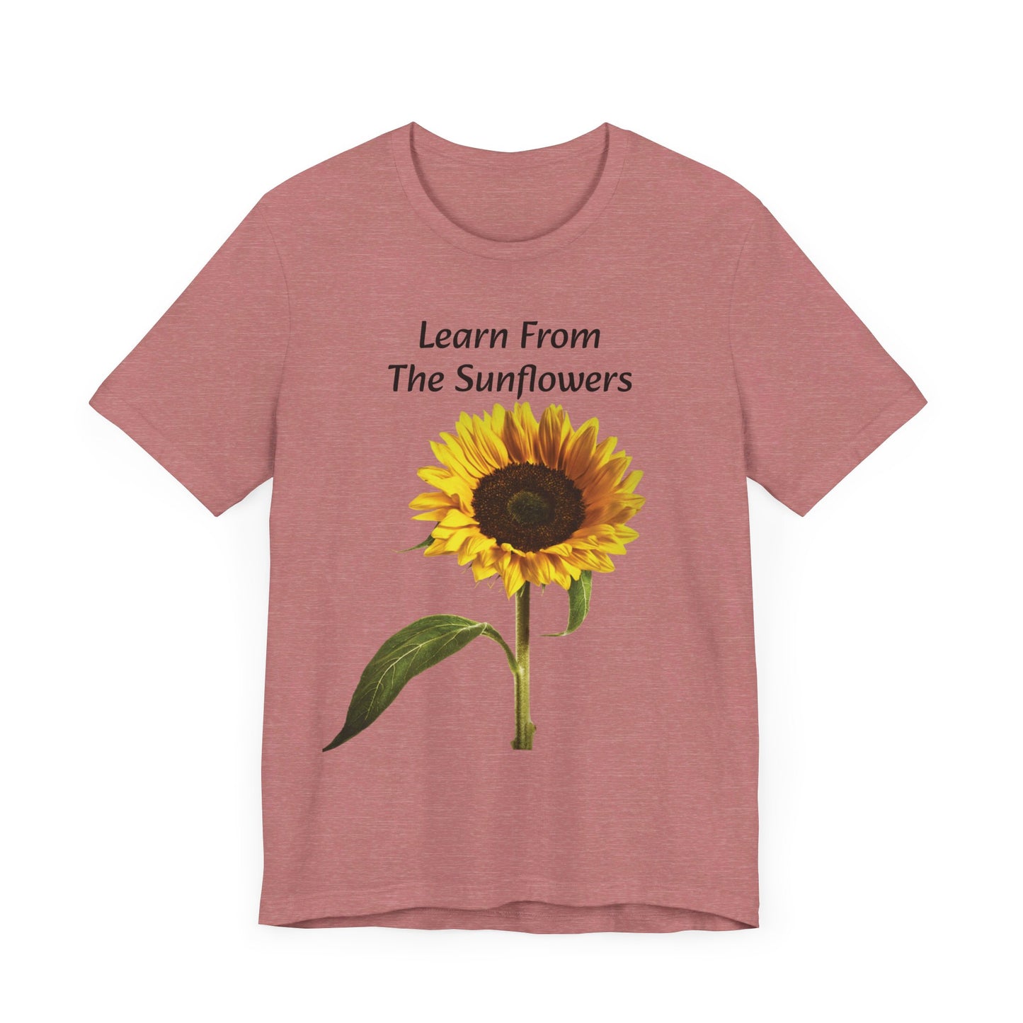 "Sunflower - Rise" Unisex Jersey Short Sleeve Tee 1