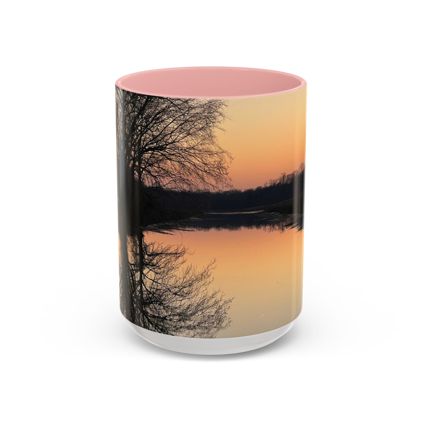 “Reflection At Sunset” Accent Coffee Mug (11, 15oz)