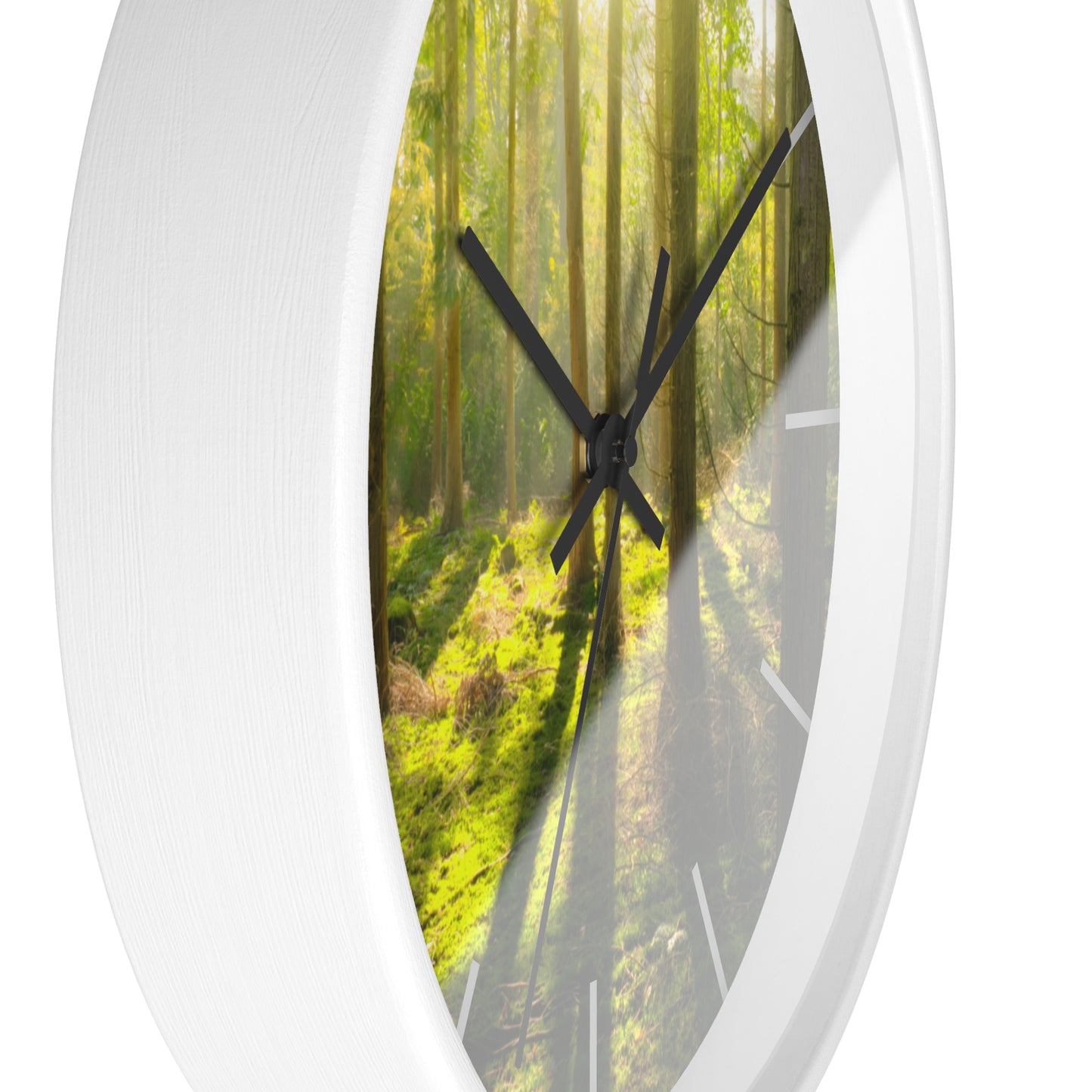 "Mossy Woodland" Wall Clock