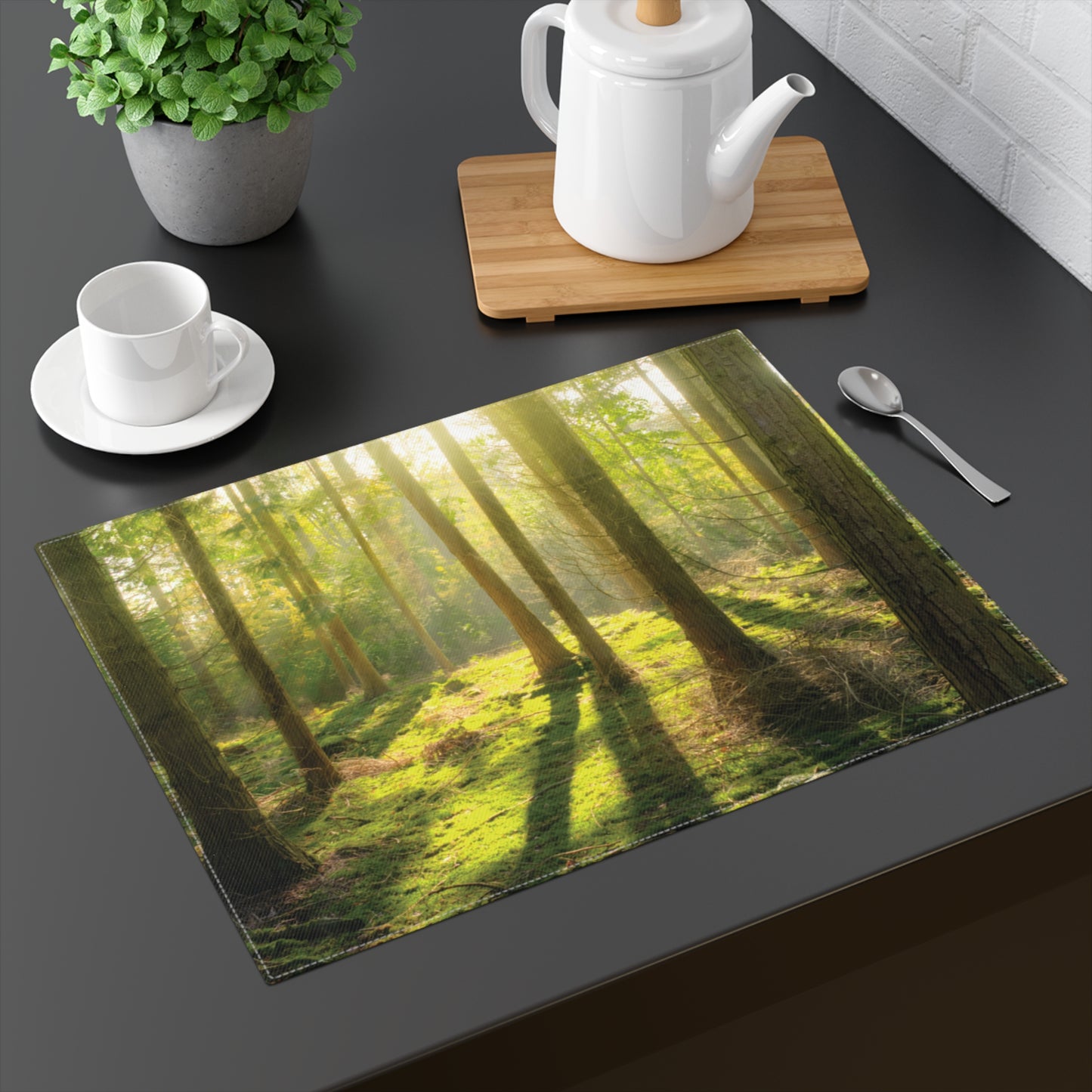 "Mossy Woodland" Placemat, 1pc