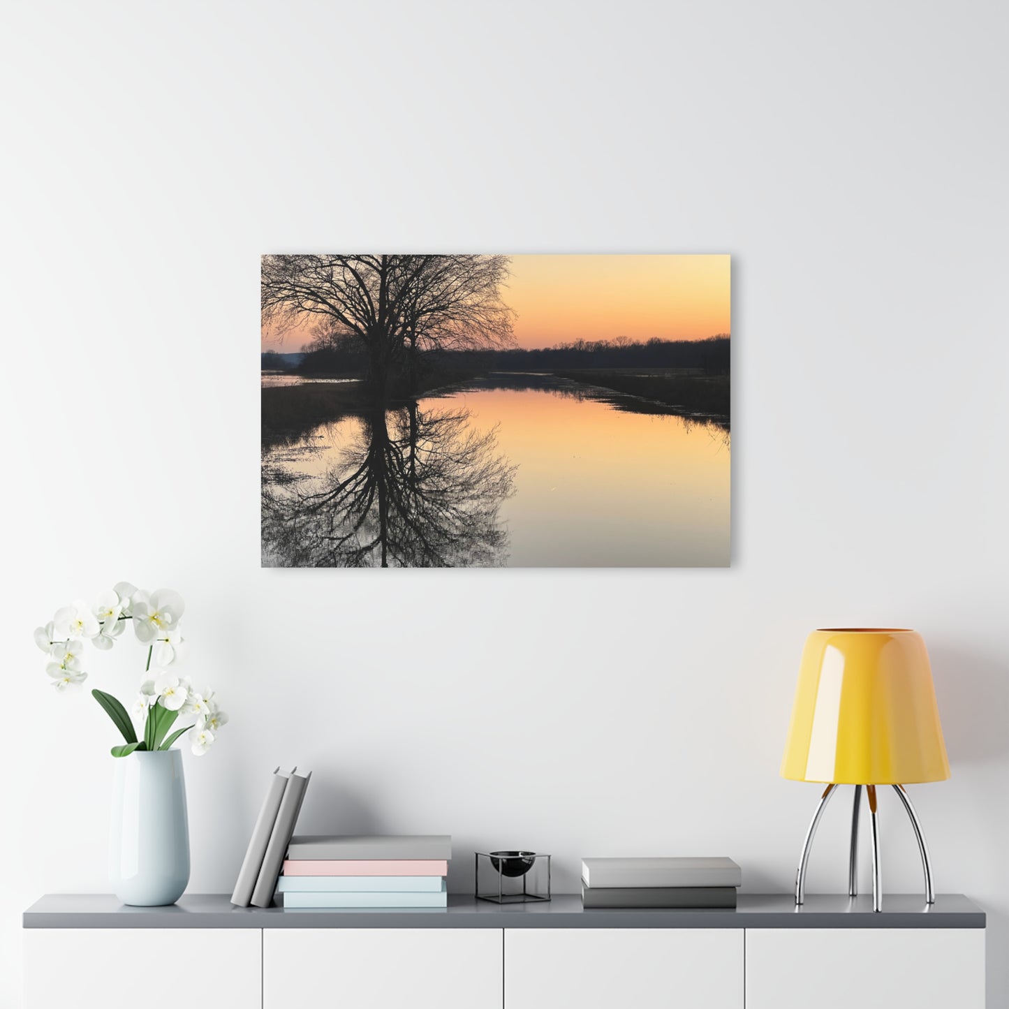 “Reflection At Sunset” Acrylic Prints (French Cleat Hanging)