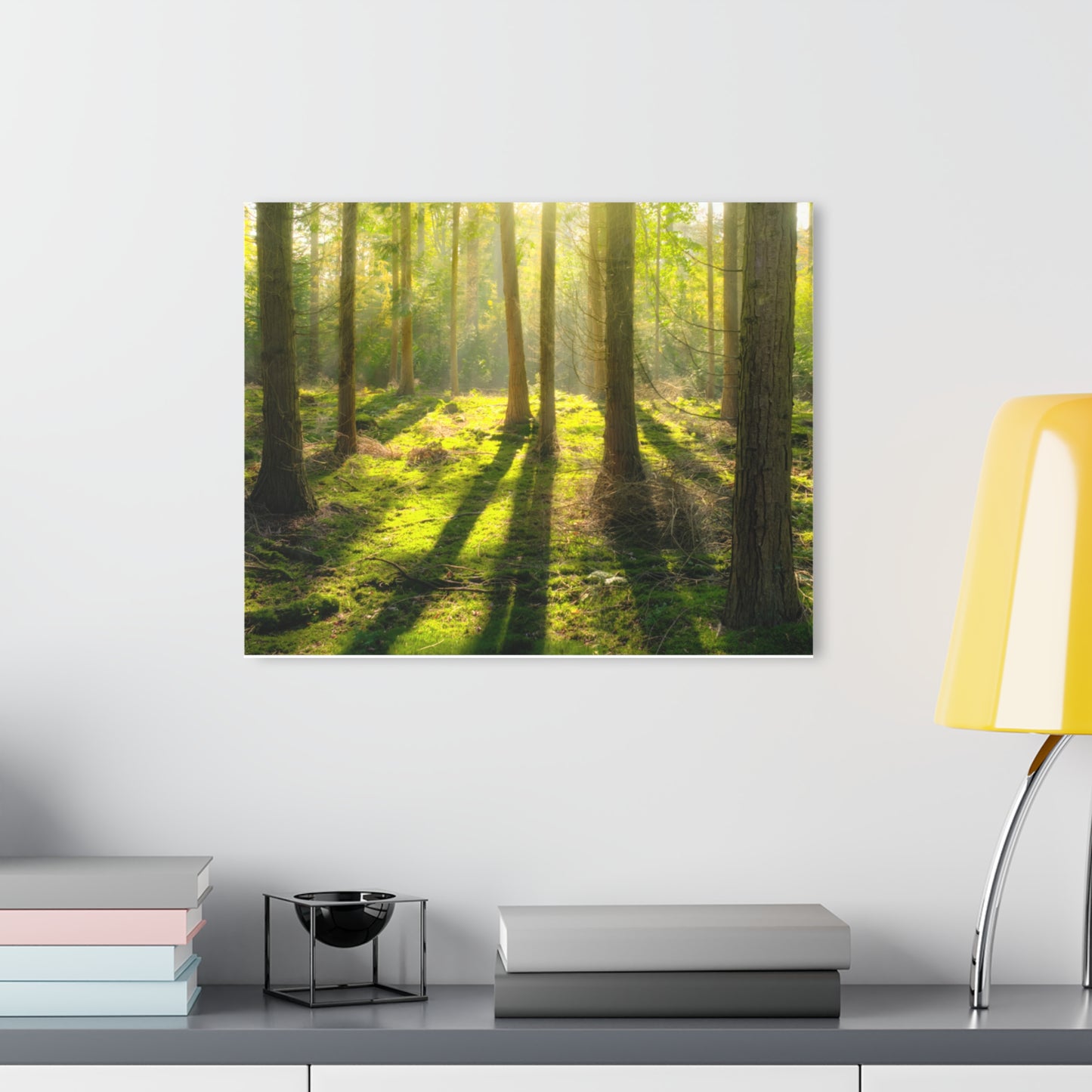 “Mossy Woodland” Acrylic Prints (French Cleat Hanging)