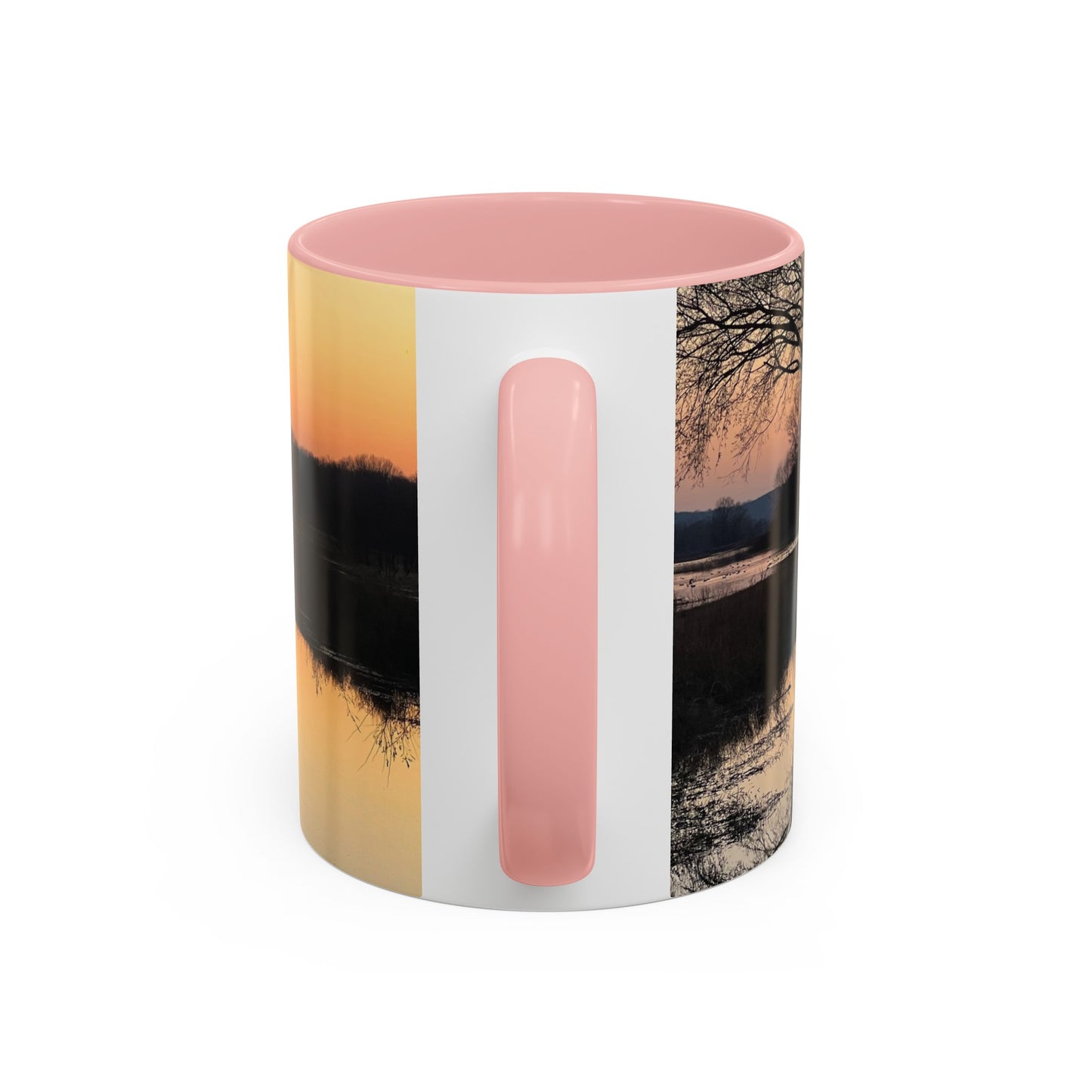 “Reflection At Sunset” Accent Coffee Mug (11, 15oz)