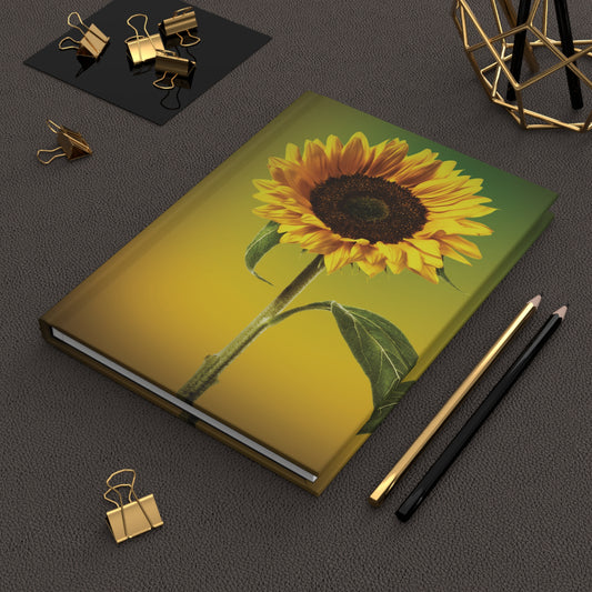 "Sunflower" Hardcover Journal Matte