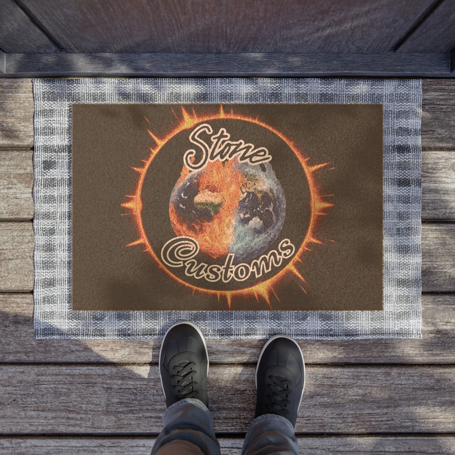 "Stone Customs" Doormat