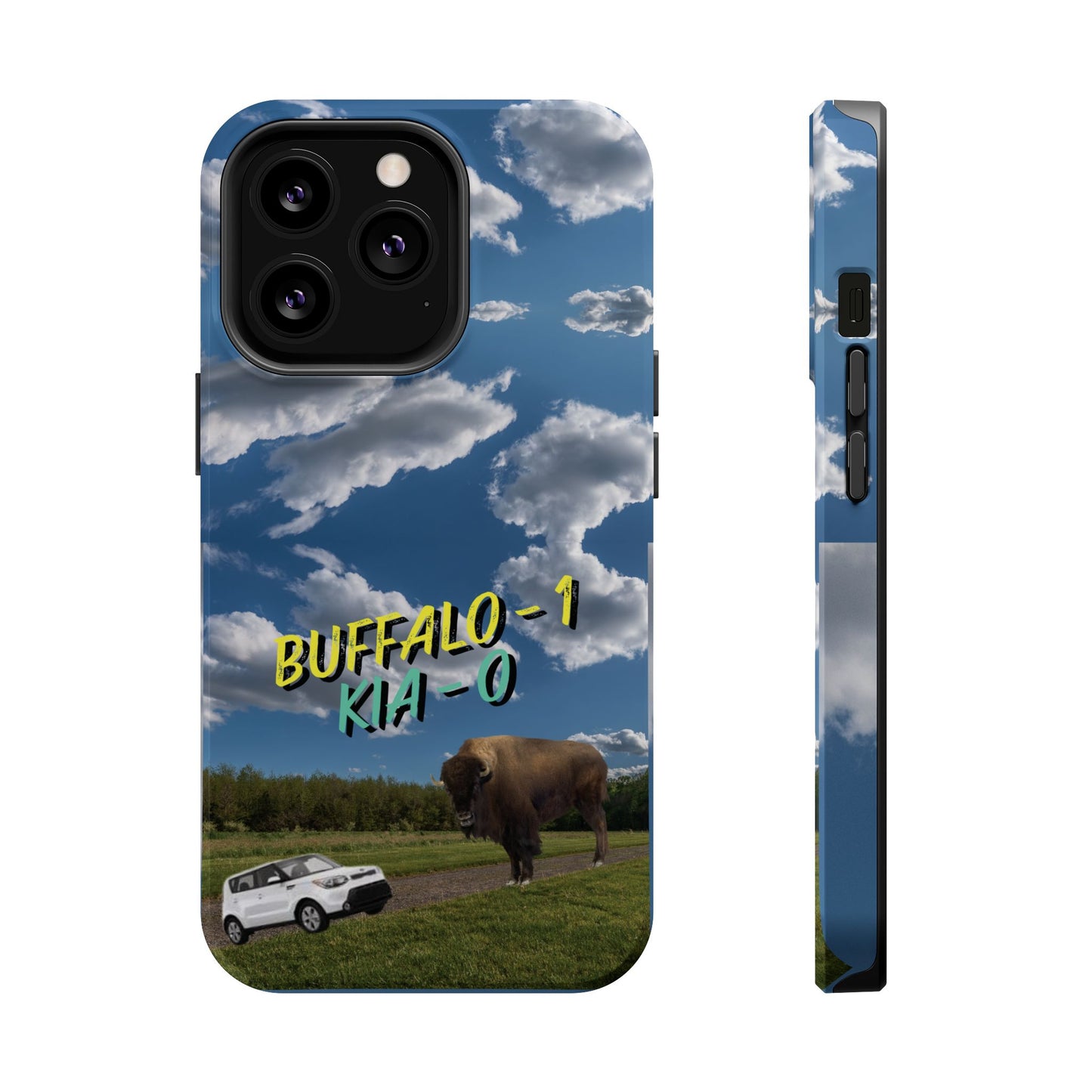 "Buffalo vs Kia" Magnetic Tough Cases