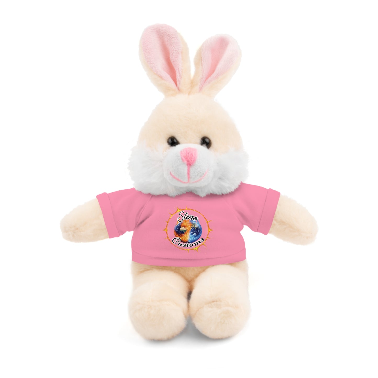 "Stone Customs" Stuffed Animals with Logo Tee