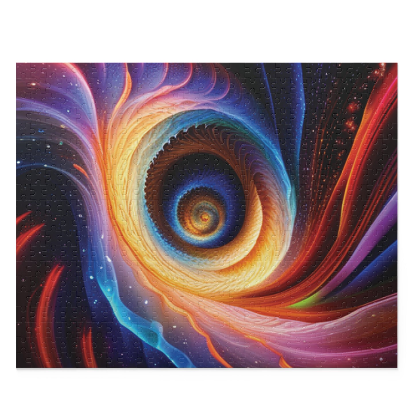 "Cosmic Spiral" Puzzle (120, 252, 500-Piece)