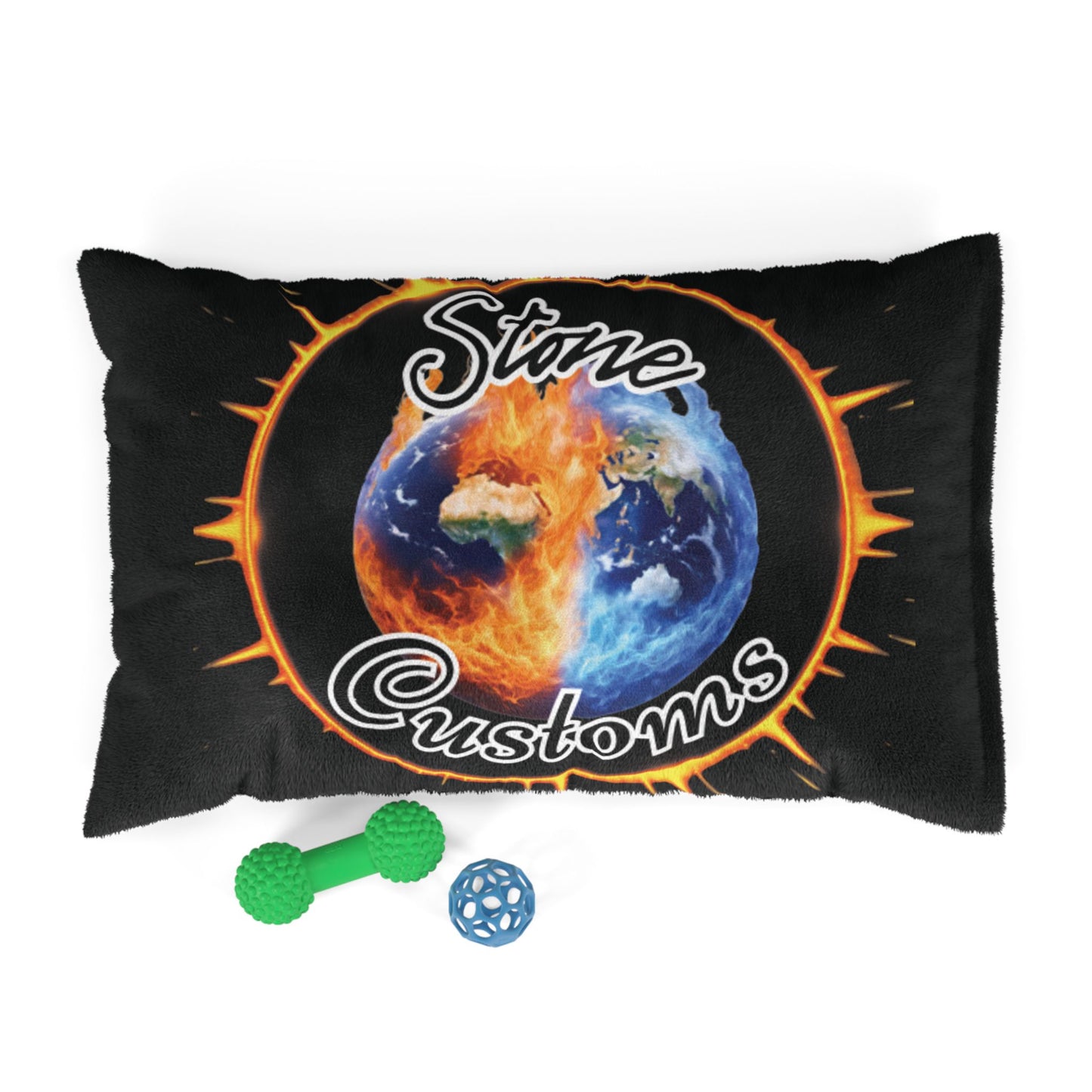 "Stone Customs" Logo Pet Bed