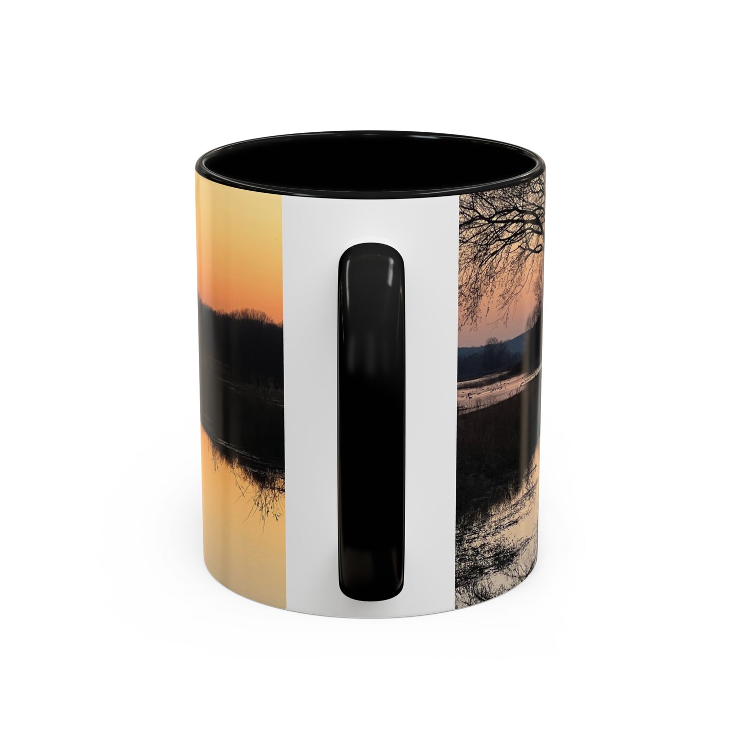 “Reflection At Sunset” Accent Coffee Mug (11, 15oz)