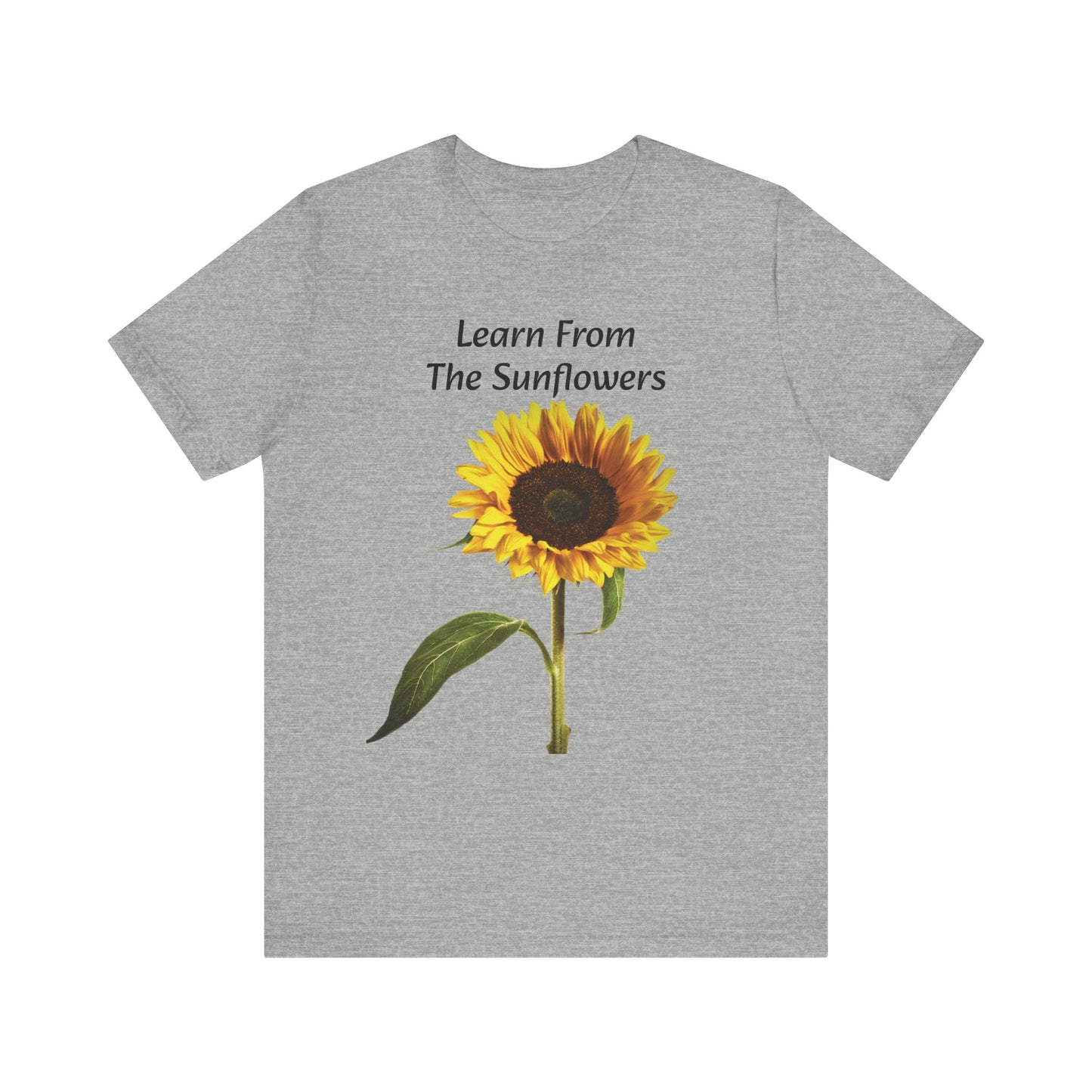 "Sunflower - Rise" Unisex Jersey Short Sleeve Tee 1