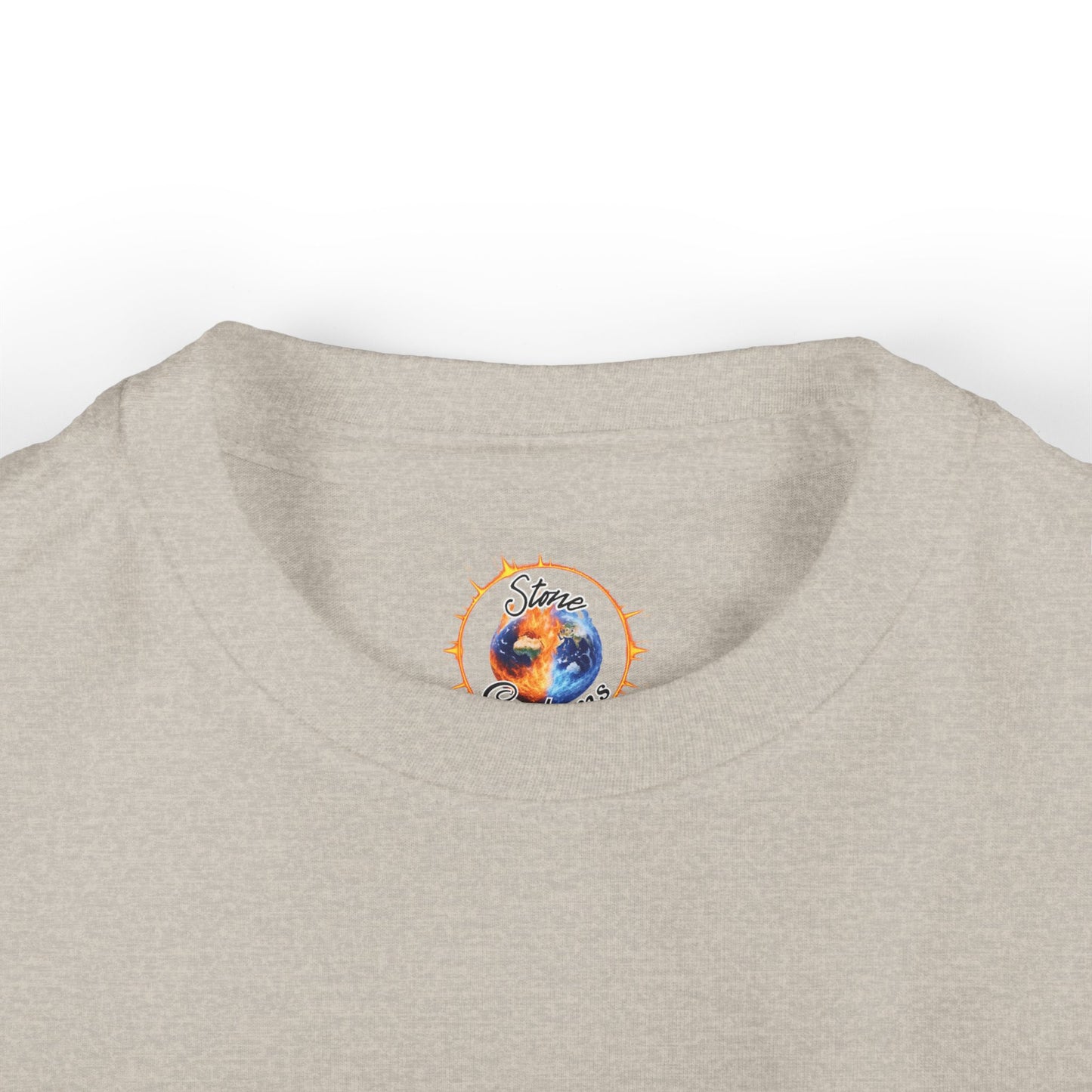 "Relax, The Boss Is Here" Infant Fine Jersey Tee w/Logo on Back