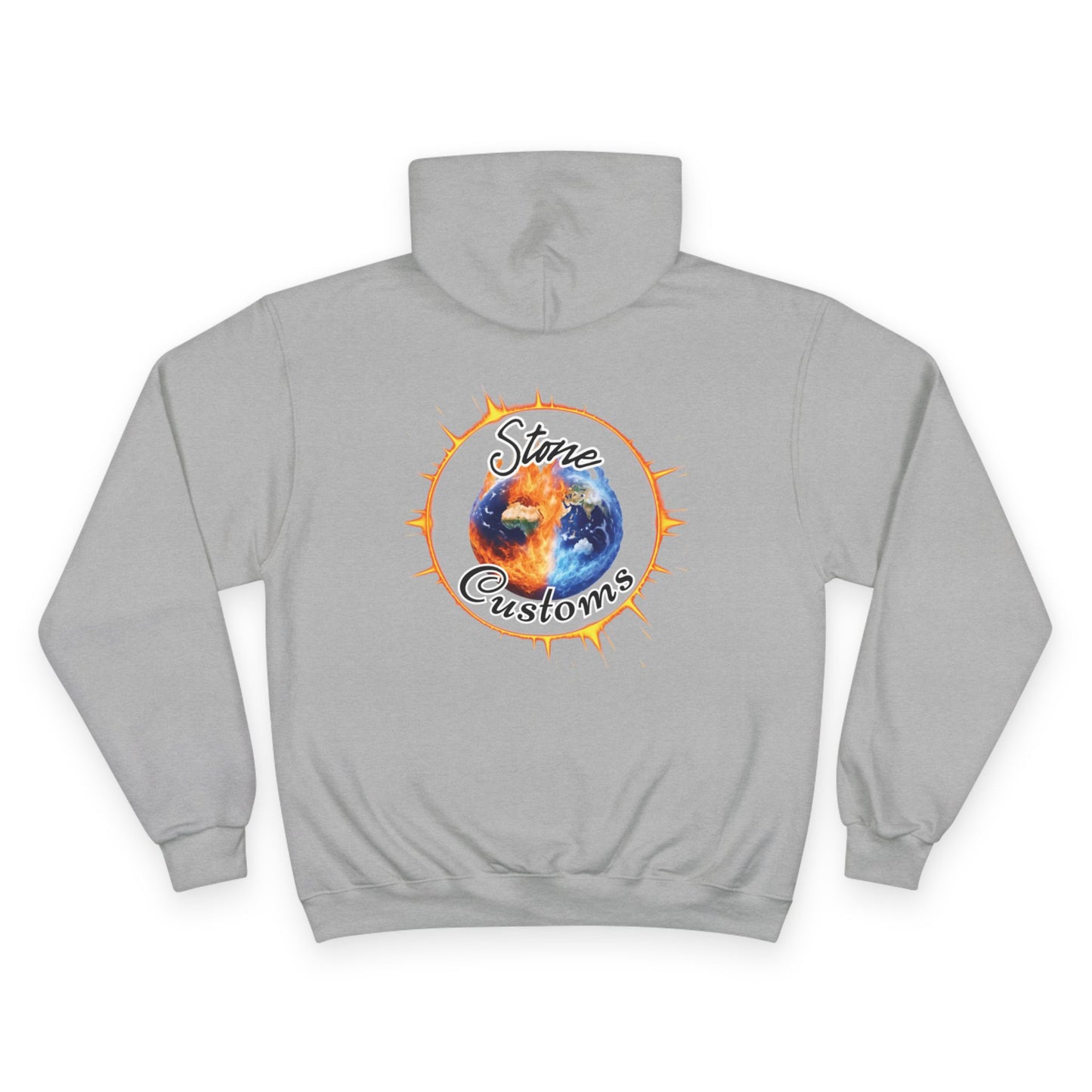 Fun & Unique Champion Hoodie - "I'm Extremely Unstable! Run!!" with “Stone Customs” Logo on back